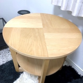 IKEA テーブル 丸 VEJMON
