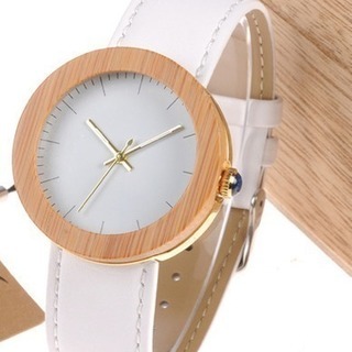 新品 レディース腕時計 木製 かわいい 6000円相当