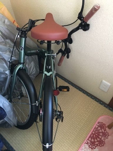 新品折りたたみ自転車。決まりました