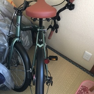 新品折りたたみ自転車。決まりました