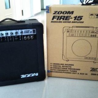 ギターアンプ　ZOOM FIRE-15