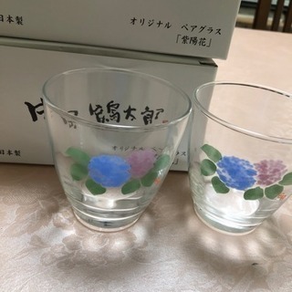 片岡鶴太郎のグラス4つセット