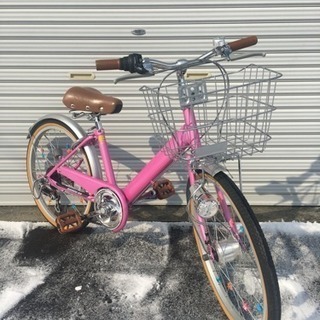 子供用 20型 自転車 ピンク