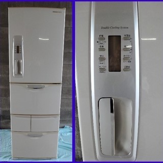 ナショナル　冷凍冷蔵庫　NR-E40GX-H　2001年製　5ド...