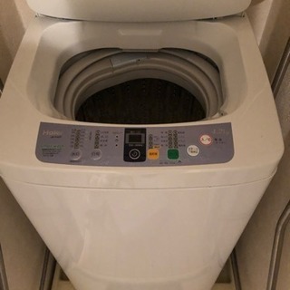 洗濯機　Haier JW-K42F 洗濯機ラック付