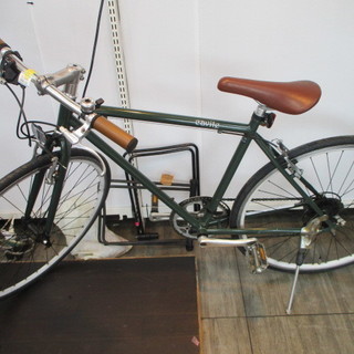 エコプラス小倉南店】Liw renion クロスバイク 8段変速 ホワイト 中古