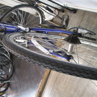 エコプラス小倉南店】クロスバイク ルイガノ シャッセ 24段変速 ブルー