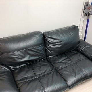 ニトリ 本革 3人掛け ソファ