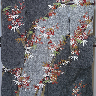 3点セット　【中古】　美品　正絹　振袖　・　袋帯　長襦袢 小さめサイズ　（k3237309-1983rymj）