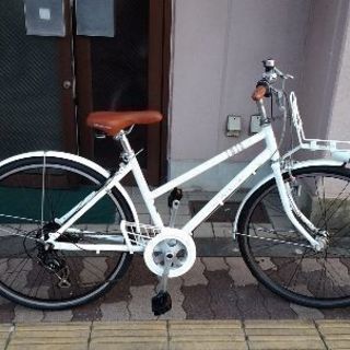 BRIDGESTONE MarkRosa[スタッガード]26吋 アルミ/7speed/ミニ1W点灯虫