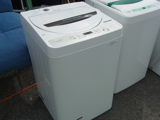 2018年製 5.5kg 洗濯機 シャープ ES-GE5B 掃除済 新生活に！