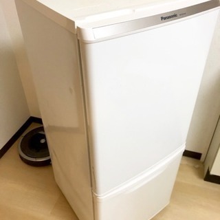 パナソニック冷蔵庫138L（白）