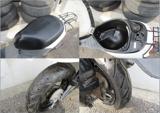 埼玉川口発！スズキ レッツ4 ホワイト 後期型 即引渡し可能！ 埼玉