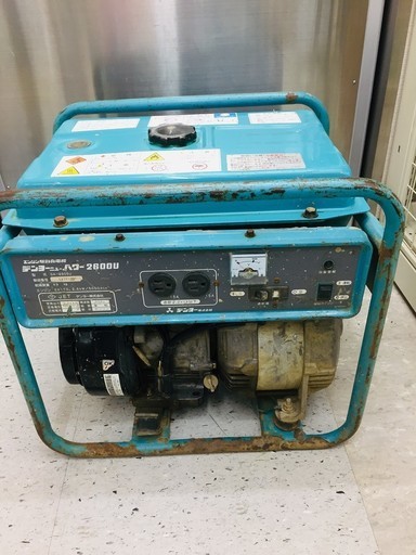 DENYO デンヨー 2.6kVA ガソリンエンジン発電機　GA-2600U【リライズ野田愛宕店】【店頭引取限定】【中古品】１点限り早い者勝ち！
