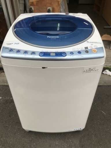 洗濯機 Panasonic 7kg洗い ファミリーサイズ エコウォッシュ NA-FS70H2 2011年 動作品 川崎区 KK