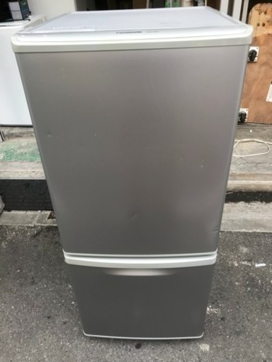 冷蔵庫 Panasonic 一人暮らし 単身 2ドア 138L NR-B144W-S 2011年 パナソニック 動作品 川崎区 SG