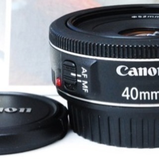 ★人気単焦点★高速&静寂なAF★キャノン EF 40mm F2.8 STM！ゆうパックき発送！送料、き手数料無料！