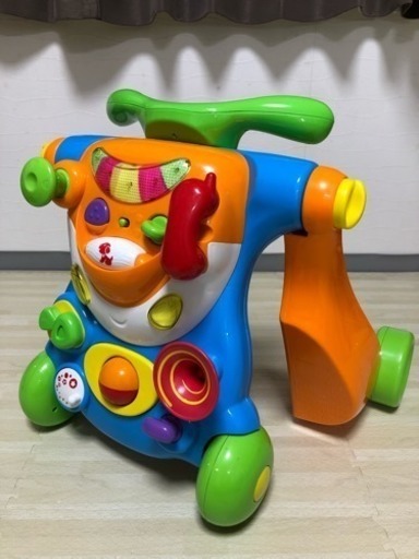 手押し車トイザらス ブルーイン2in1ライドアンドウォーカー のん 高津の子供用品の中古あげます 譲ります ジモティーで不用品の処分