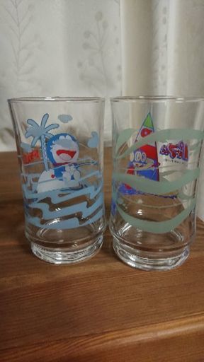 ドラえもん パーマン 三ツ矢サイダー グラス くまうさぎ 上石神井の食器 コップ グラス の中古あげます 譲ります ジモティーで不用品の処分
