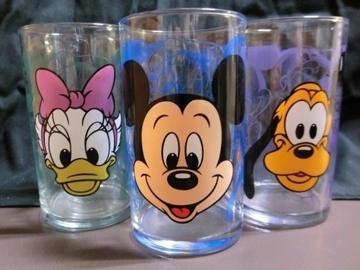 ディズニーコップ３個組 みつなり 東松山の食器 コップ グラス の中古あげます 譲ります ジモティーで不用品の処分