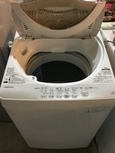 TOSHIBA 洗濯機 5.0kg 2015年 6800円