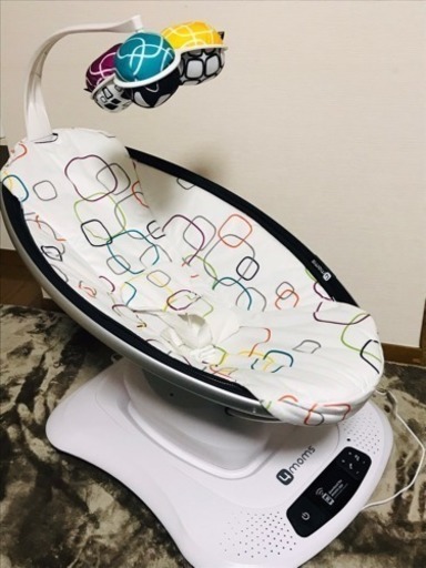 決まりました】ママルー 4.0 電動バウンサー 新生児パッドつき オファー