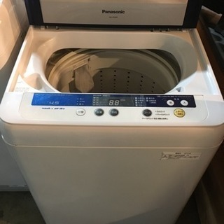 ☆サマーセール！Panasonic NA-F45B5 洗濯機 4...
