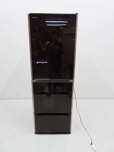 HITACHI 日立 冷凍冷蔵庫 501L 真空チルド R-S5000E(XT) 2014年製 動作確認済