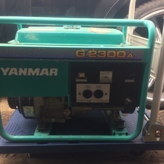 ヤンマー発電機g2300a