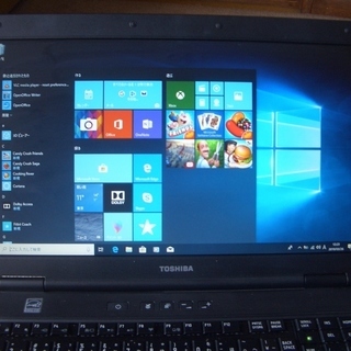 Windows10 ノートパソコン 東芝 dynabook satellite B452/F すぐに使用