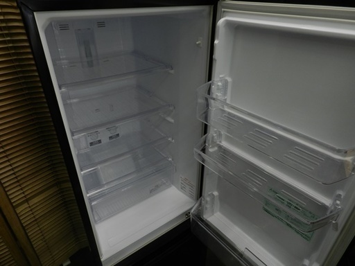 2ドア冷蔵庫　168L　ミツビシ　15年製