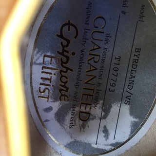 Epiphone Byrdland Elitest （日本製）