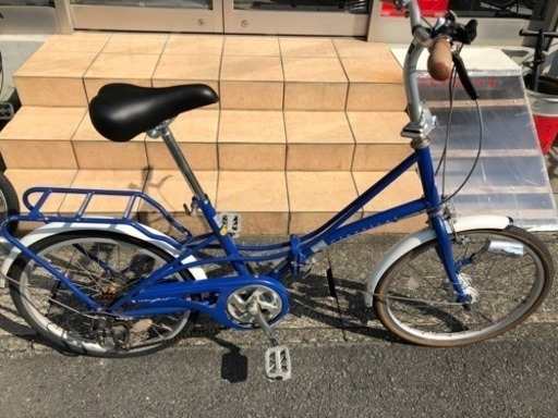 折りたたみ20インチ BLU