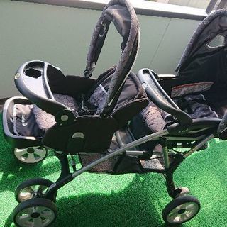 Safety 1st 2人乗りベビーカー 縦乗り