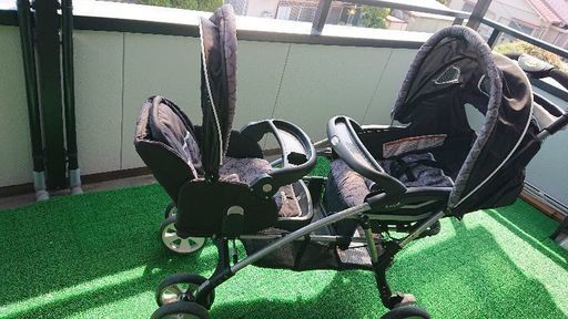 Safety 1st 2人乗りベビーカー 縦乗り