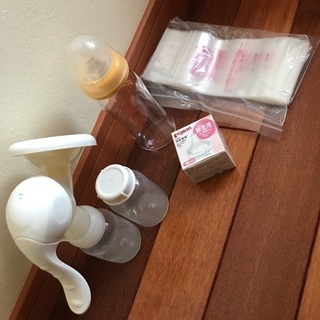 搾乳機・哺乳瓶・母乳保存バックセット‼️