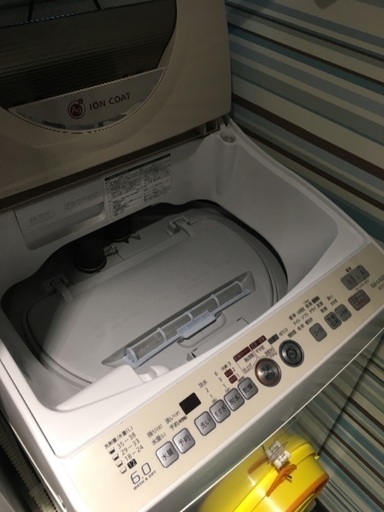 シャープ 洗濯機 洗濯乾燥機 6kg 2013年 ES-TG6NC