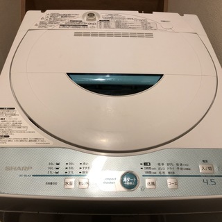 SHARP洗濯機　ES-GL45