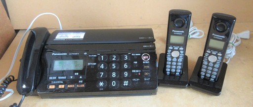 ☆パナソニック Panasonic KX-PW308DW おたっくす パーソナルファクシミリ 電話機 FAX◆安心機能満載のファックス電話