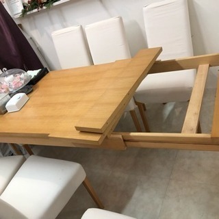 4〜８人掛け無垢材ダイニングセット