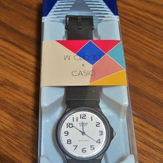 カシオ　黒　腕時計　WCLOSET