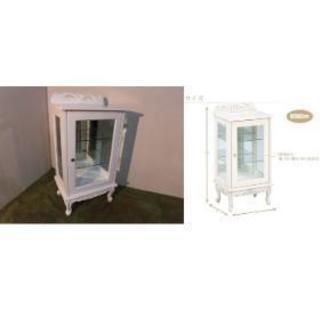 ロココ調ガラスショーケース新品