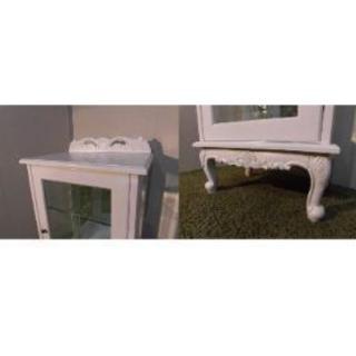 ロココ調ガラスショーケース新品