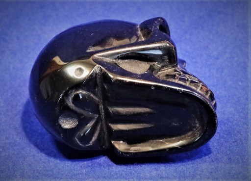 黒曜石のドクロ690ｇオブシディアンスカル決断力と直観を高め 悪縁を断つ御守り Hinata 橋本のその他の中古あげます 譲ります ジモティーで不用品の処分