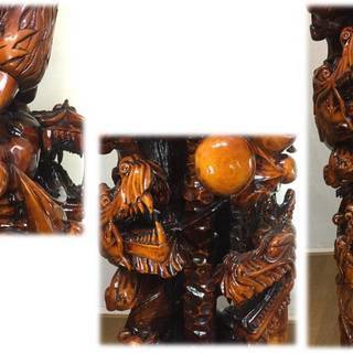 天然木　木の根　黒龍　オプジェ Z00246 流木 オブジェ 天然木 | MANSIKKA antiquesMANSIKKA antiques