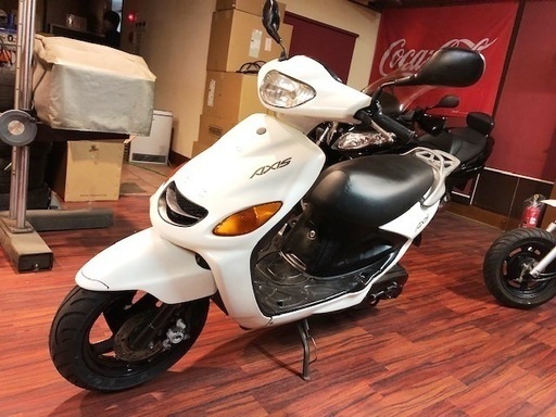 ☆通勤快速・パワーの2st☆ヤマハ・グランドアクシス100後期型
