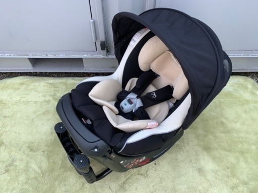 良好品！エールベベ☆チャイルドシート☆クルットNT2 プラウド☆ヘーゼルブラック☆ALB870☆一部現状渡し☆清掃済み☆