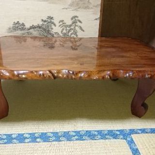 天然木 和室用テーブル(座卓)