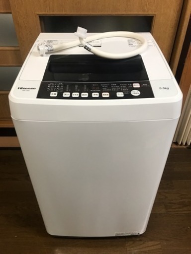 (お取引者確定済)ハイセンス 洗濯機 2018年製 HW-T55C 5.5kg 美品