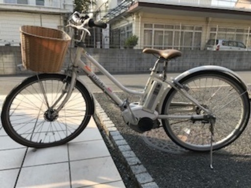 【中古電動アシスト】安定のブリジストン製電動自転車(デリーシェ)